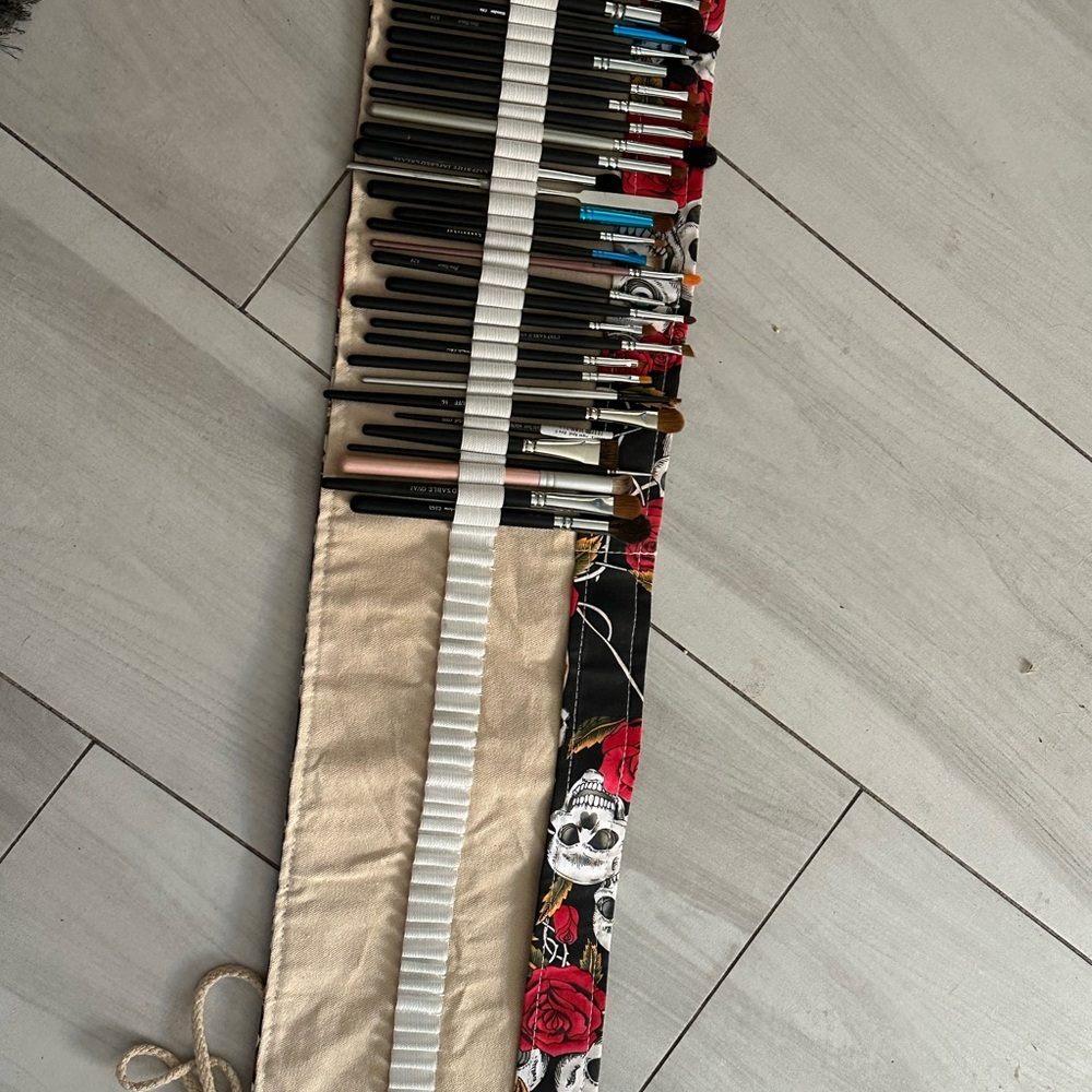 Makeup Brush Roll  Large